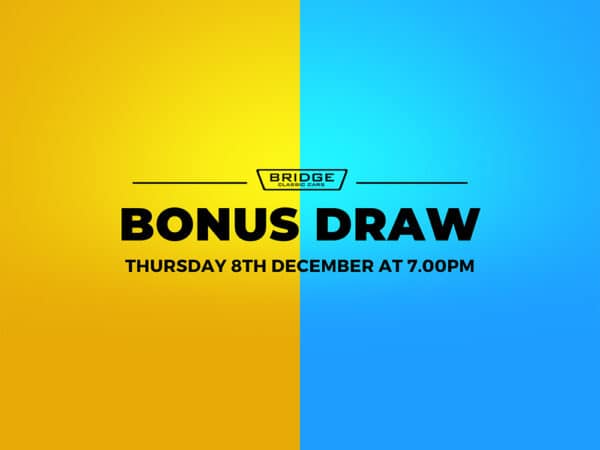 Bonus Draw Thursday 8th December 2022